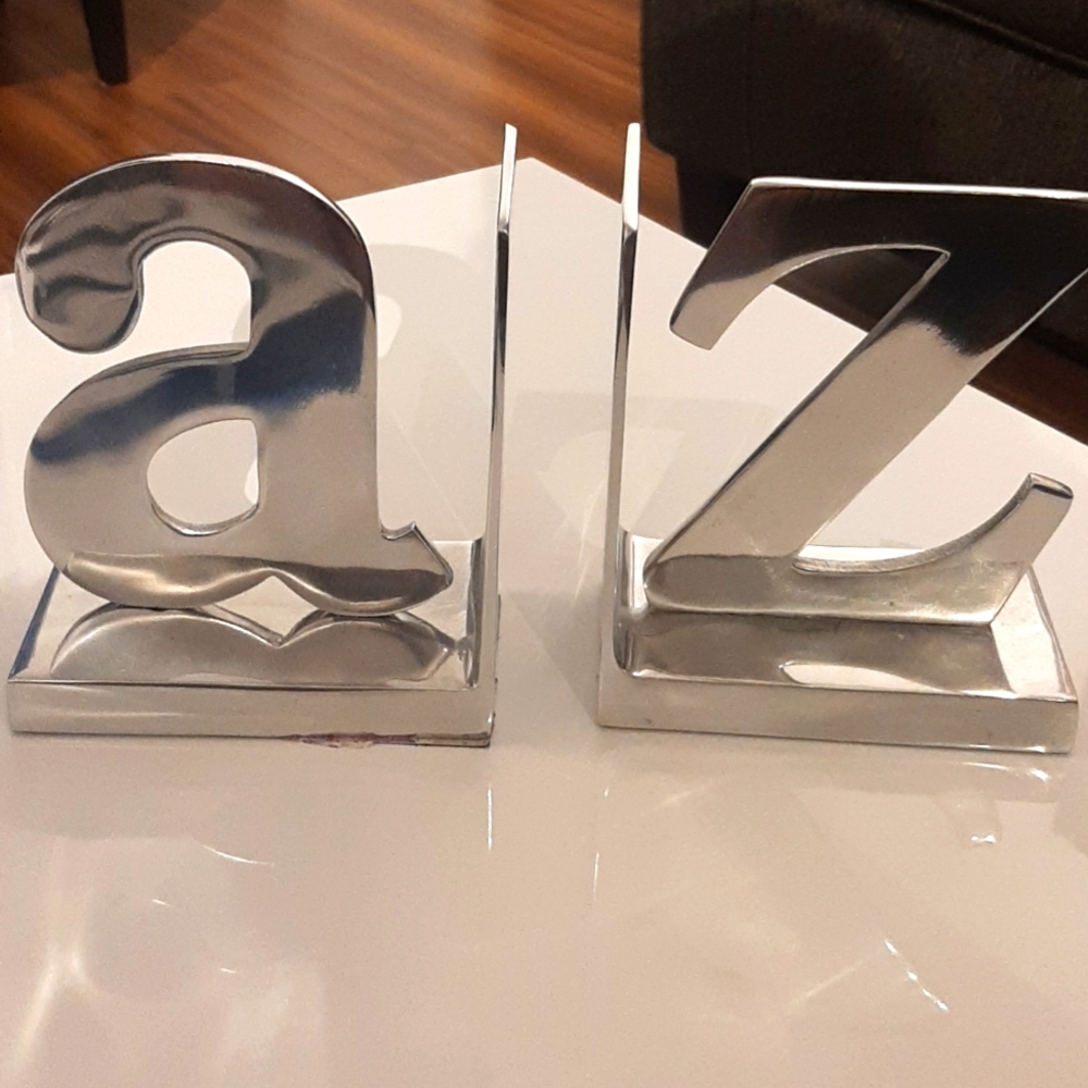 A-Z bookends